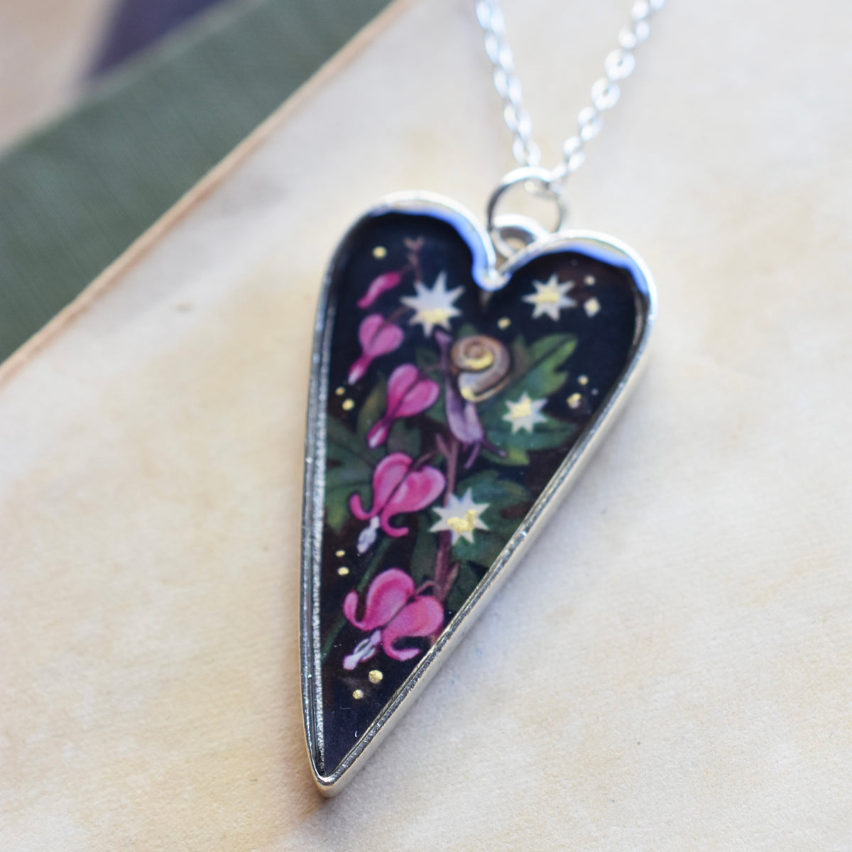 Bleeding Hearts Necklace