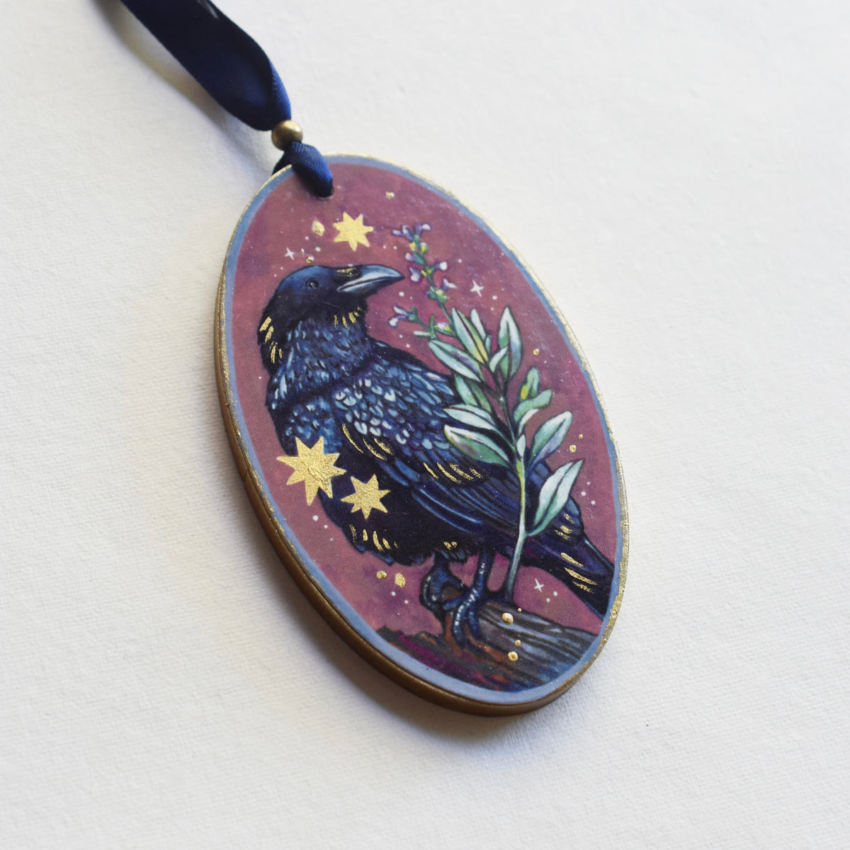 Crow Familiar Ornament