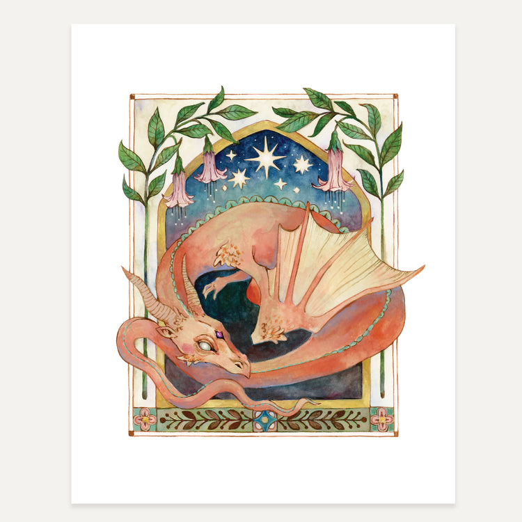 Brugmansia Dragon Fine Art Print