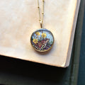 A Frog in the Buttercups Necklace
