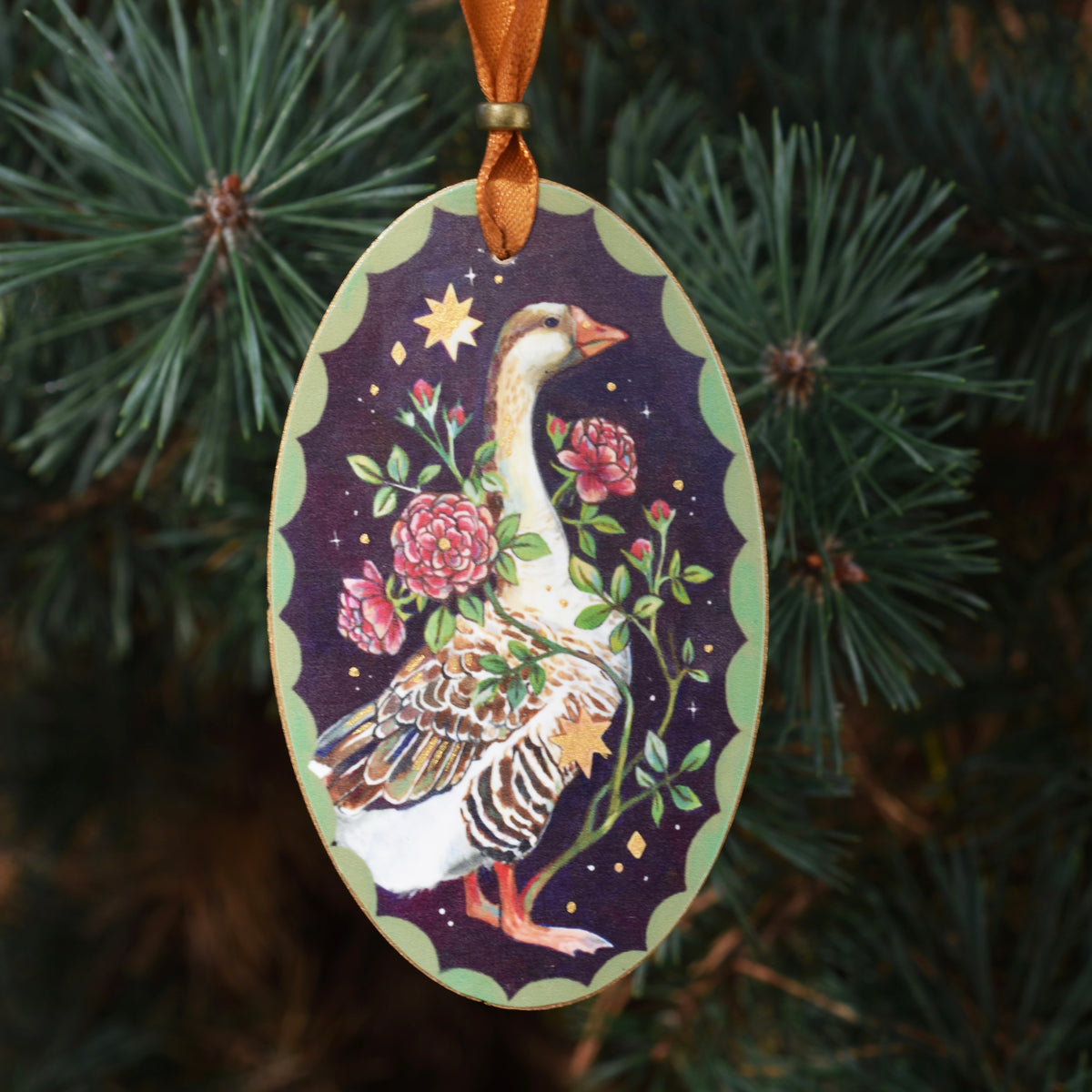 Goose Familiar Ornament