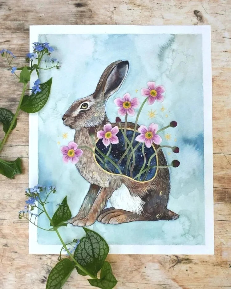 Hare Original Painting