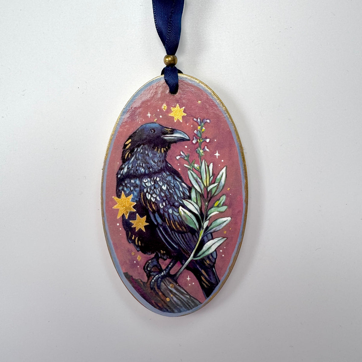 Crow Familiar Ornament