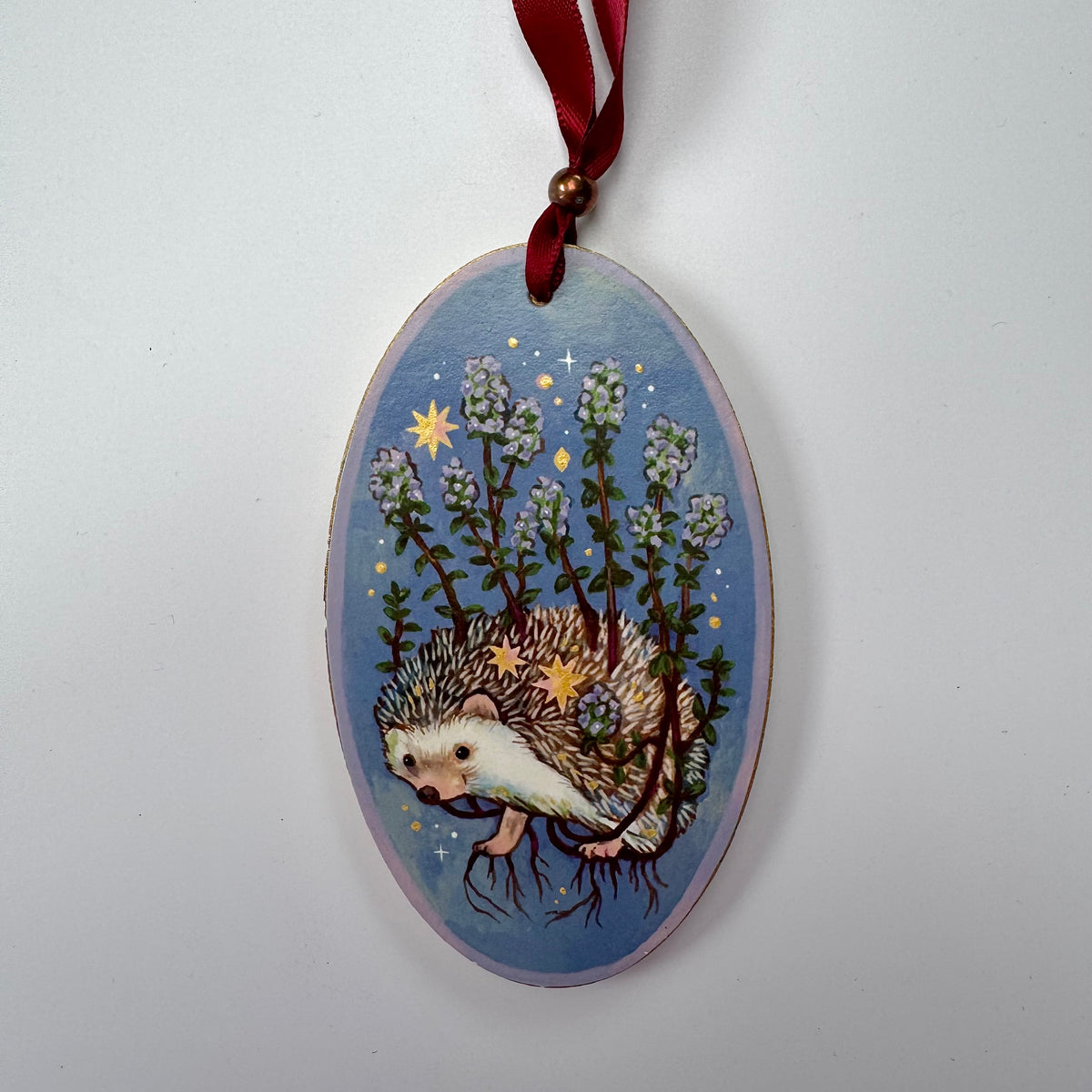 Hedgehog Familiar Ornament