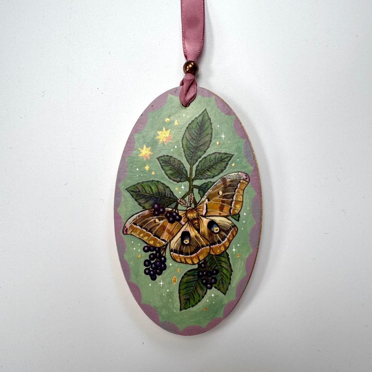 Moth Familiar Ornament