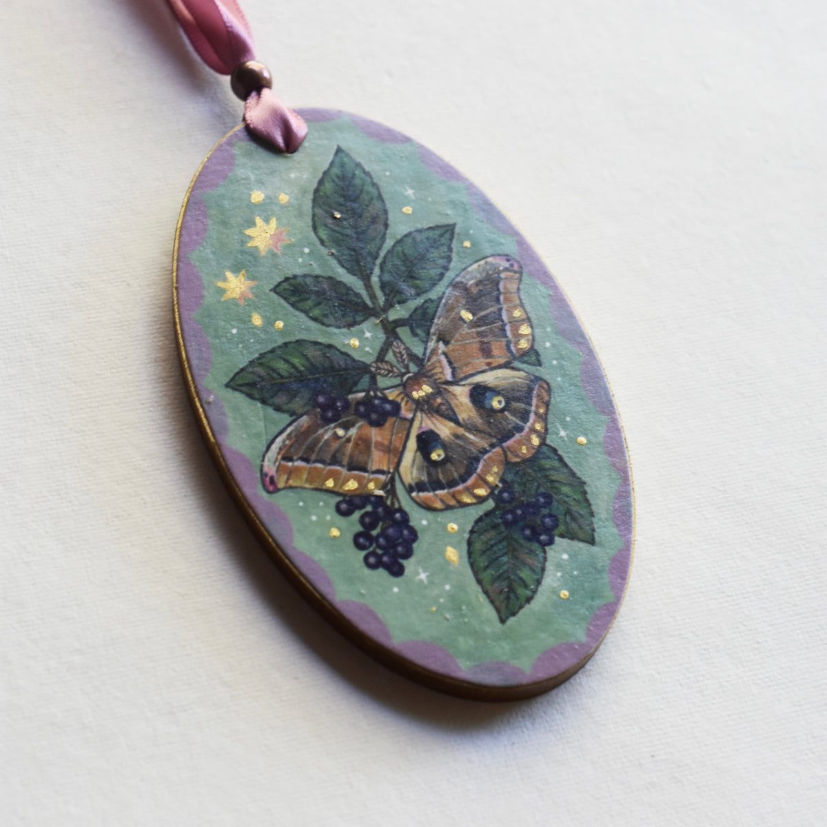 Moth Familiar Ornament