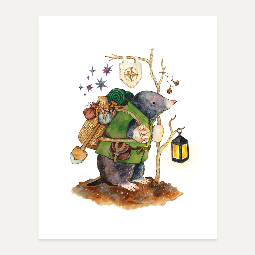 The Traveller Fine Art Print
