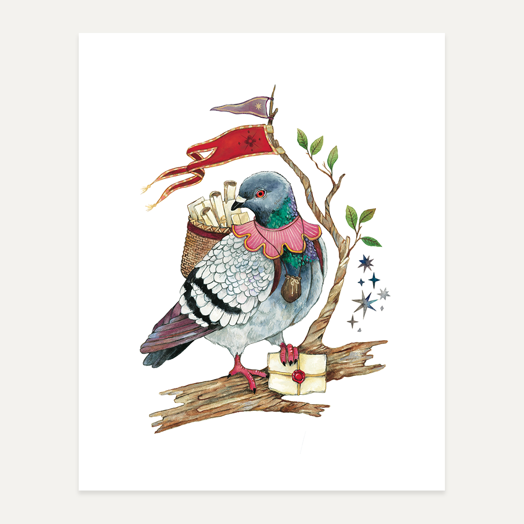 The Courier Fine Art Print