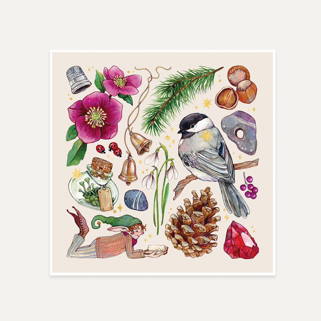 Winter Fairy Things Fine Art Print