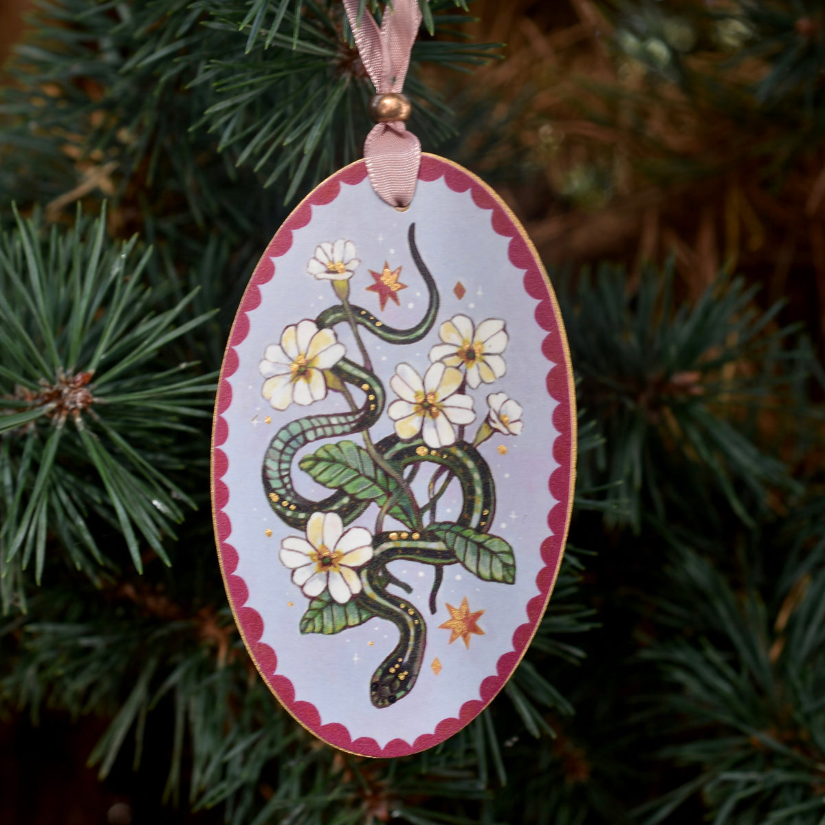 Snake Familiar Ornament