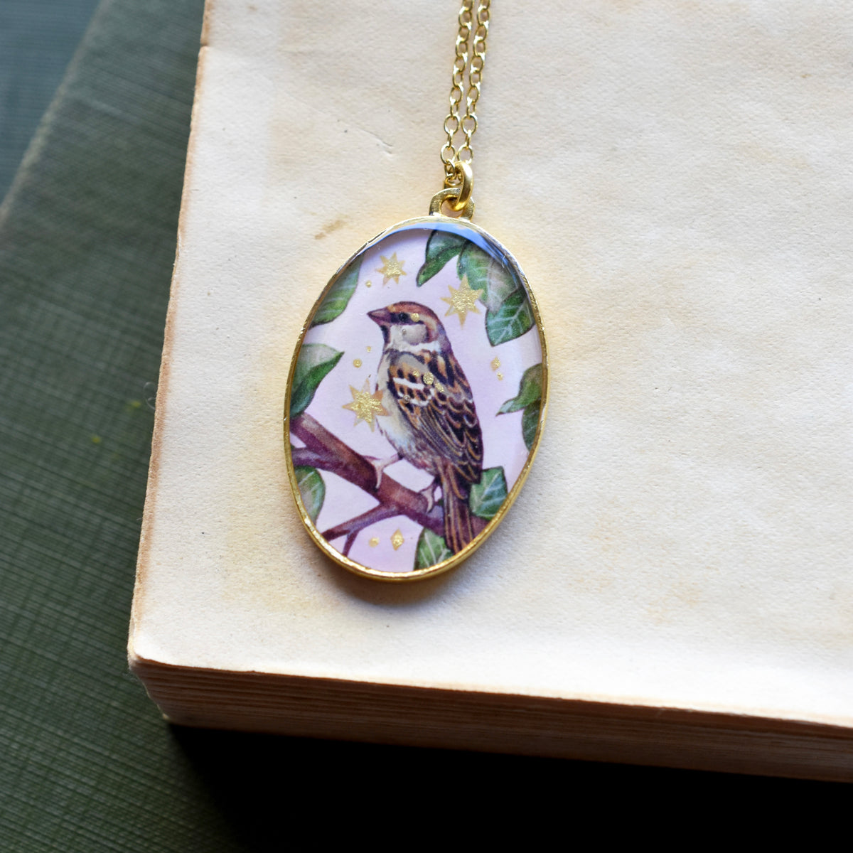 Sparrow's Song Necklace