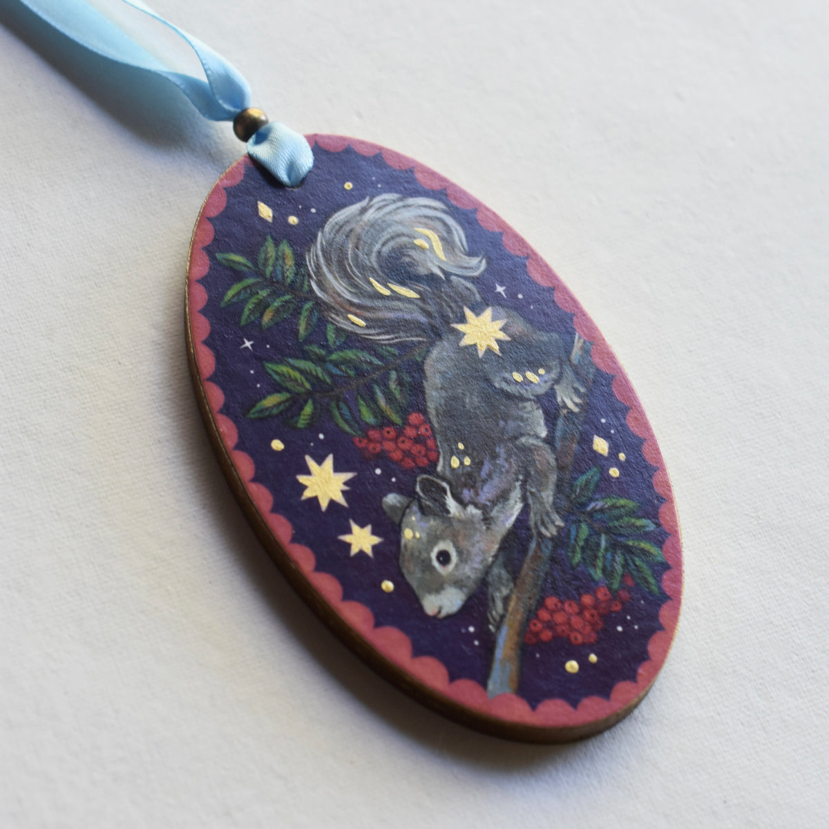 Squirrel Familiar Ornament