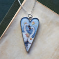 Entwined Swans Necklace