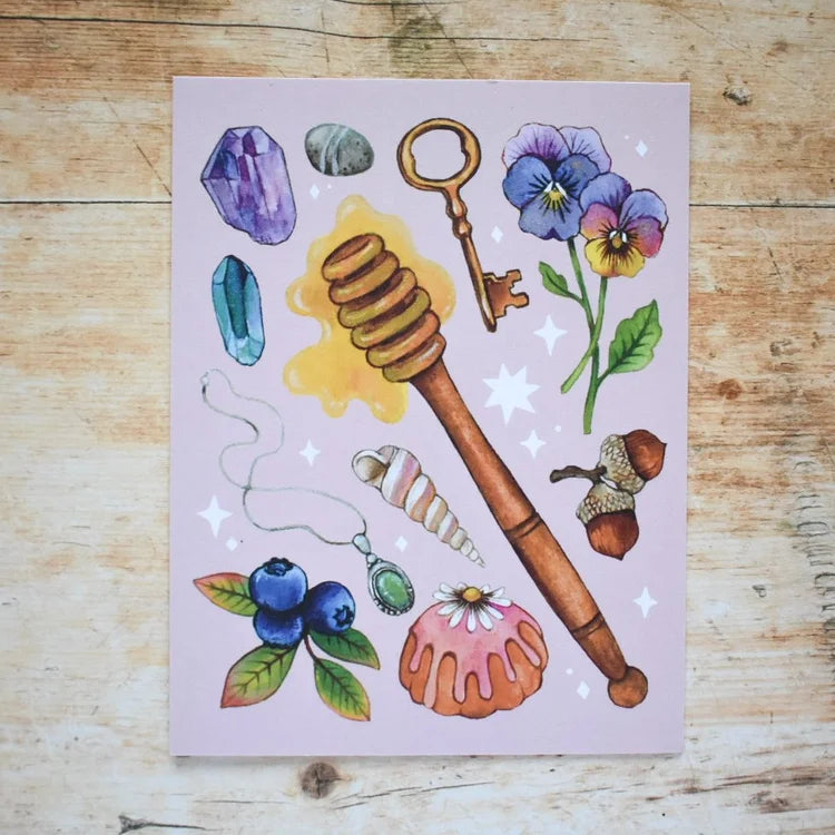 Fairy Offerings Postcard