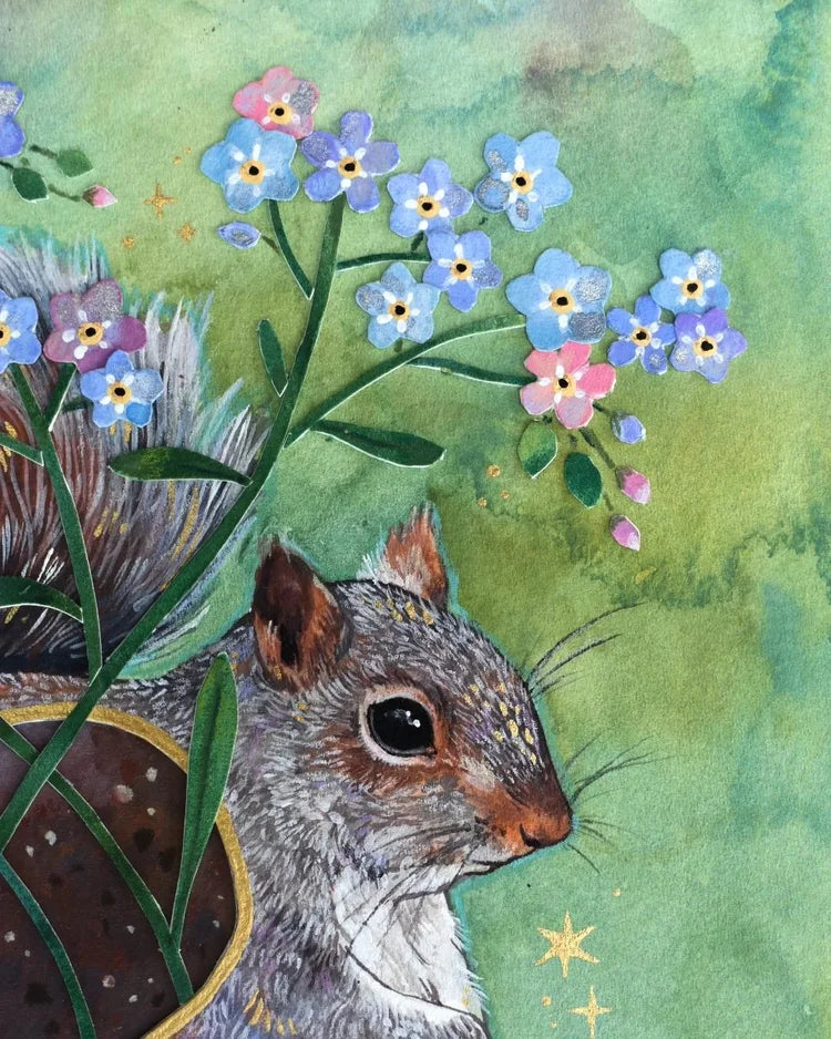 Squirrel Original Painting